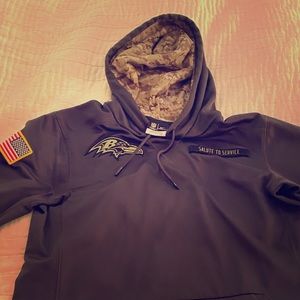Nike NFL RAVENS Men’s salute to service sweatshrt